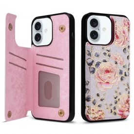 Κάλυμμα iPhone 16 Plus Floral Rfid Protection