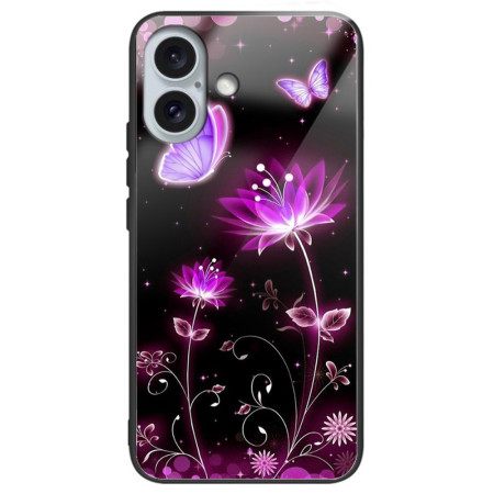 Κάλυμμα iPhone 16 Plus Fluorescent Lotus