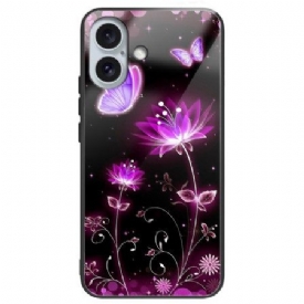 Κάλυμμα iPhone 16 Plus Fluorescent Lotus