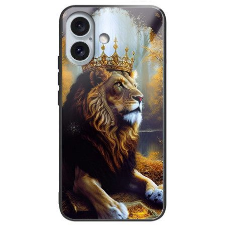 Κάλυμμα iPhone 16 Plus Lion King Tempered Glass