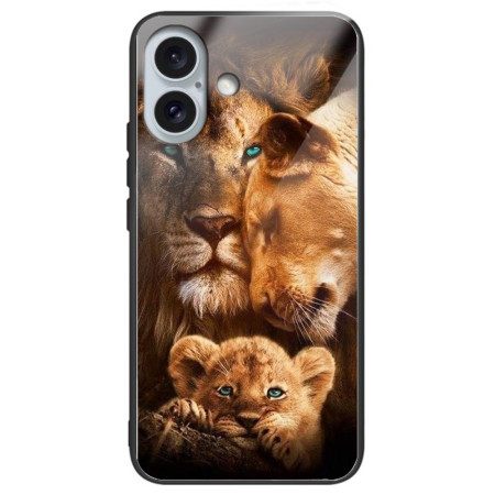 Κάλυμμα iPhone 16 Plus Lions Tempered Glass