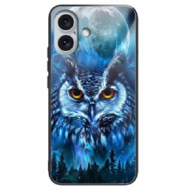 Κάλυμμα iPhone 16 Plus Θήκες Κινητών Forest Owl Tempered Glass