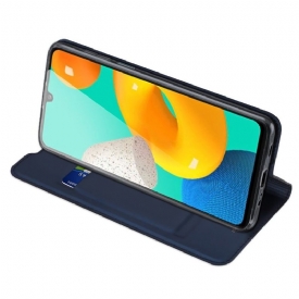 δερματινη θηκη Samsung Galaxy M32 Business Satin Effect