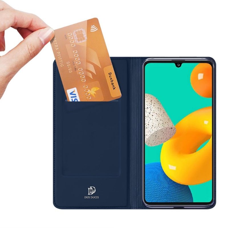 δερματινη θηκη Samsung Galaxy M32 Business Satin Effect