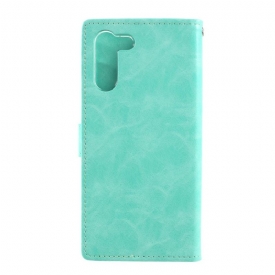 δερματινη θηκη Samsung Galaxy S21 Plus 5G Mercury Blue Moon Imitation Leather