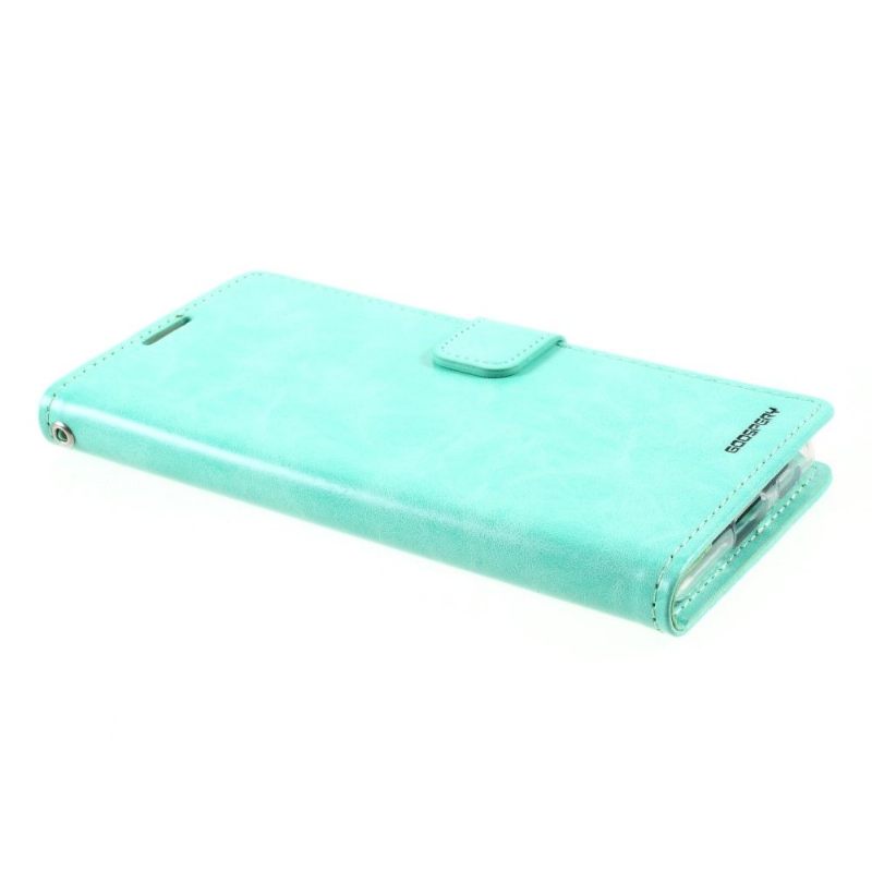 δερματινη θηκη Samsung Galaxy S21 Plus 5G Mercury Blue Moon Imitation Leather