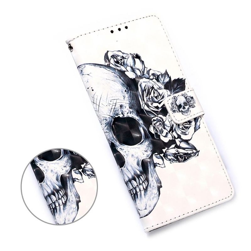 Κάλυμμα Samsung Galaxy S21 Plus 5G Floral Skull