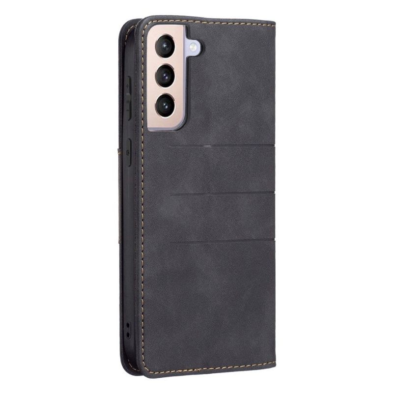 Θήκη Flip Samsung Galaxy S21 Plus 5G δερματινη θηκη Binfen Color Flip Faux Leather