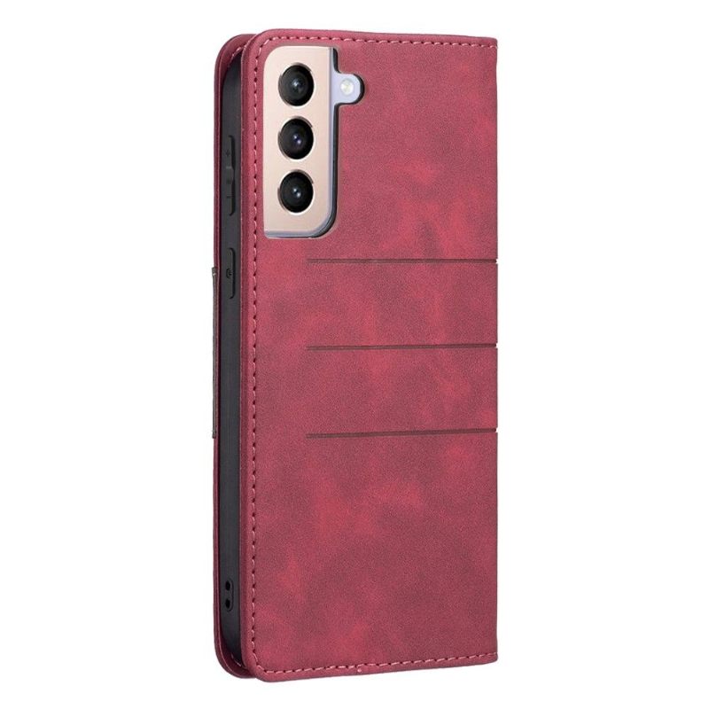 Θήκη Flip Samsung Galaxy S21 Plus 5G δερματινη θηκη Binfen Color Flip Faux Leather