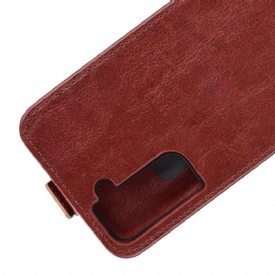 Θήκη Flip Samsung Galaxy S21 Plus 5G δερματινη θηκη Faux Leather Vertical