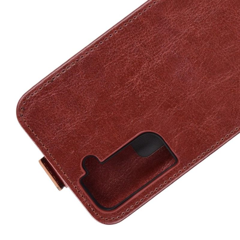 Θήκη Flip Samsung Galaxy S21 Plus 5G δερματινη θηκη Faux Leather Vertical