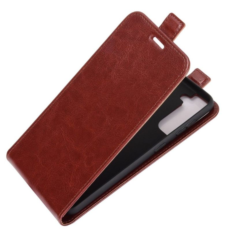 Θήκη Flip Samsung Galaxy S21 Plus 5G δερματινη θηκη Faux Leather Vertical