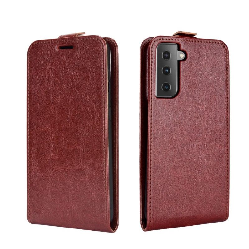 Θήκη Flip Samsung Galaxy S21 Plus 5G δερματινη θηκη Faux Leather Vertical