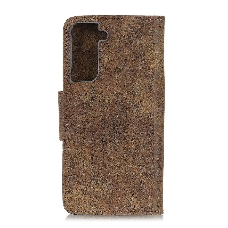 θηκη πορτοφολι Samsung Galaxy S21 Plus 5G Edouard Faux Leather Vintage