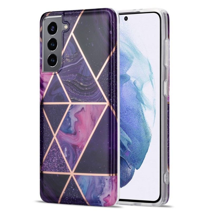 Θήκη Samsung Galaxy S21 Plus 5G Marble Geometry