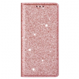 Δερματινη Θηκη iPhone 16 Pro Θήκες Κινητών Glitter