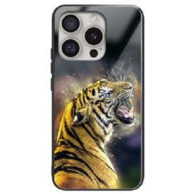 Κάλυμμα iPhone 16 Pro Roaring Tiger Tempered Glass