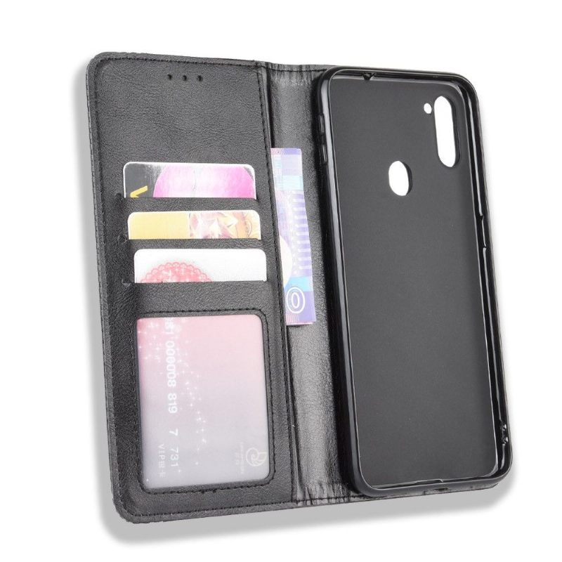 Κάλυμμα Samsung Galaxy M11 Cirénius Style Leather