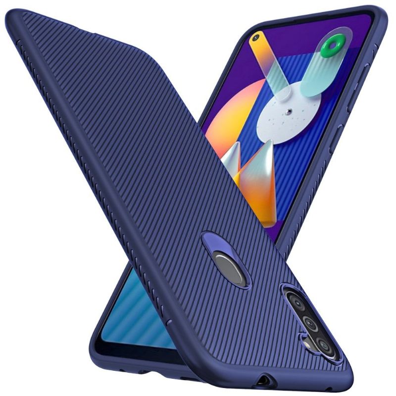 Θήκη Samsung Galaxy M11 Ριγέ Εφέ