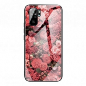 Θήκη Poco M5s Rose Flowers Tempered Glass