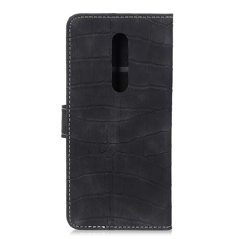 Κάλυμμα OnePlus 8 Croc Effect Faux Leather