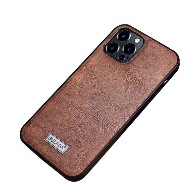 Θήκη iPhone 13 Pro Sulada Leather Effect