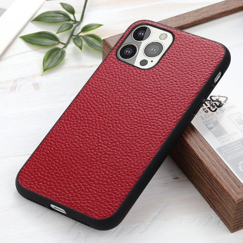 θηκη κινητου iPhone 13 Pro Grained Leather