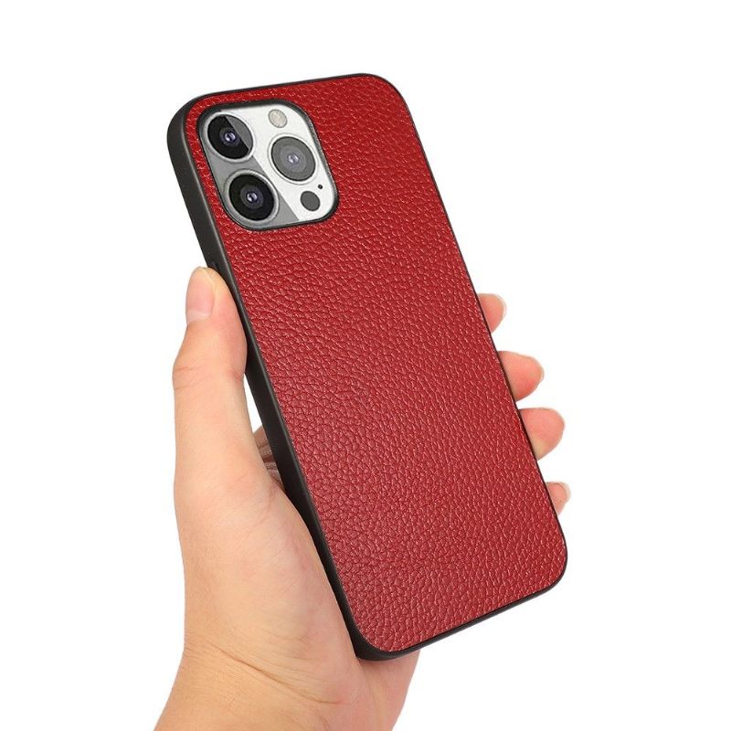 θηκη κινητου iPhone 13 Pro Grained Leather