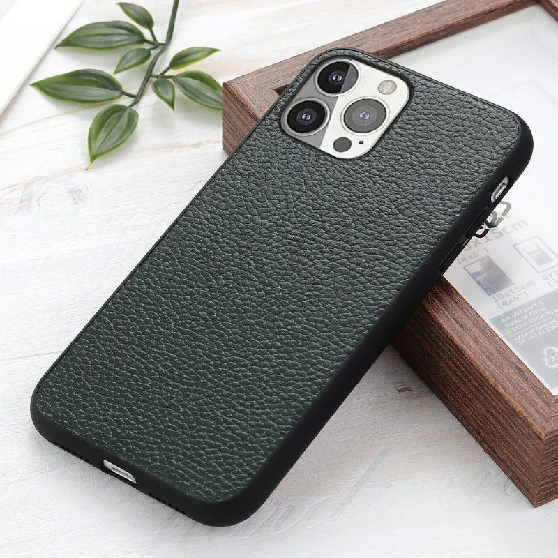 θηκη κινητου iPhone 13 Pro Grained Leather