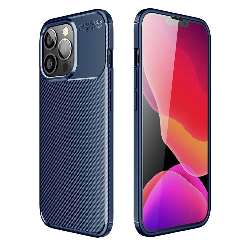 θηκη κινητου iPhone 13 Pro Style Carbon Fiber