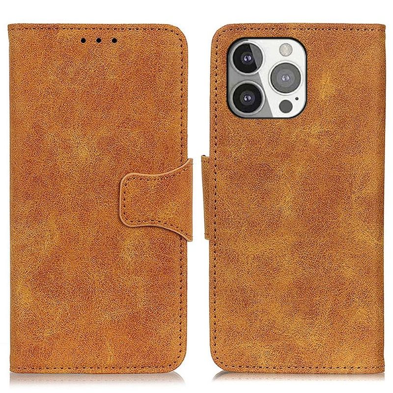 θηκη πορτοφολι iPhone 13 Pro Edouard Faux Leather Vintage