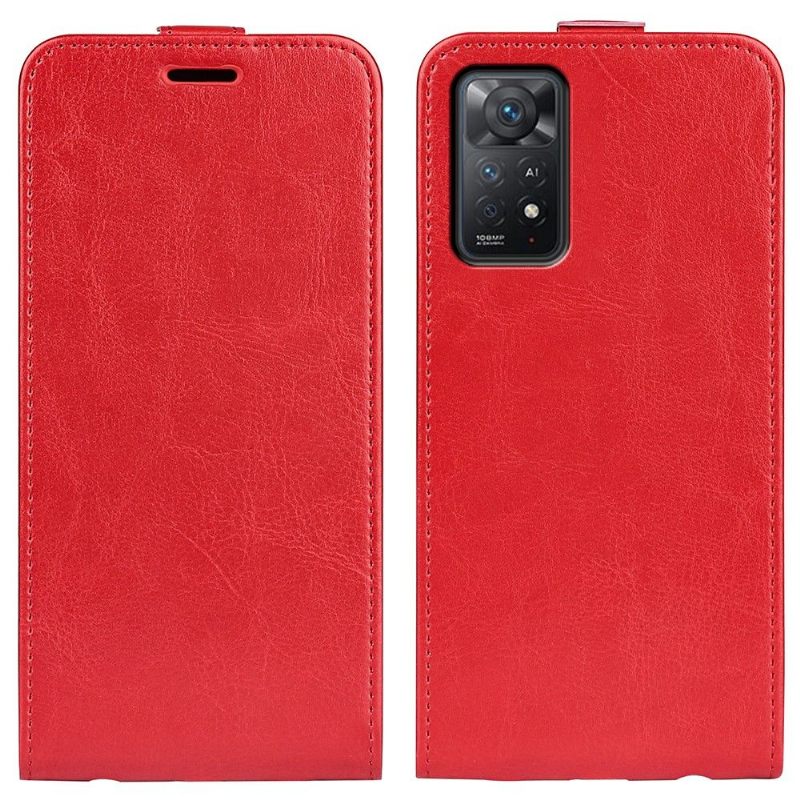 Κάλυμμα Xiaomi Redmi Note 11 Pro / 11 Pro 5G Θήκη Flip Faux Leather Vertical