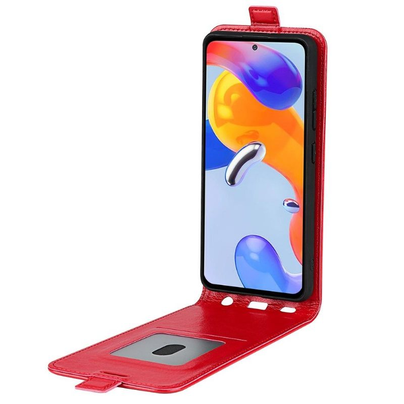 Κάλυμμα Xiaomi Redmi Note 11 Pro / 11 Pro 5G Θήκη Flip Faux Leather Vertical