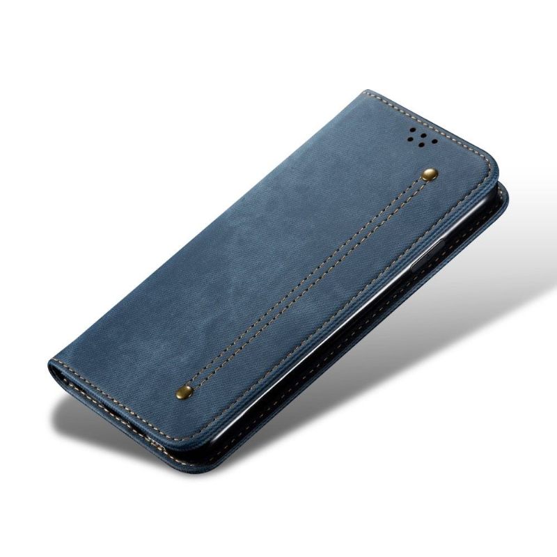 δερματινη θηκη iPhone 11 Blue Jeans Style