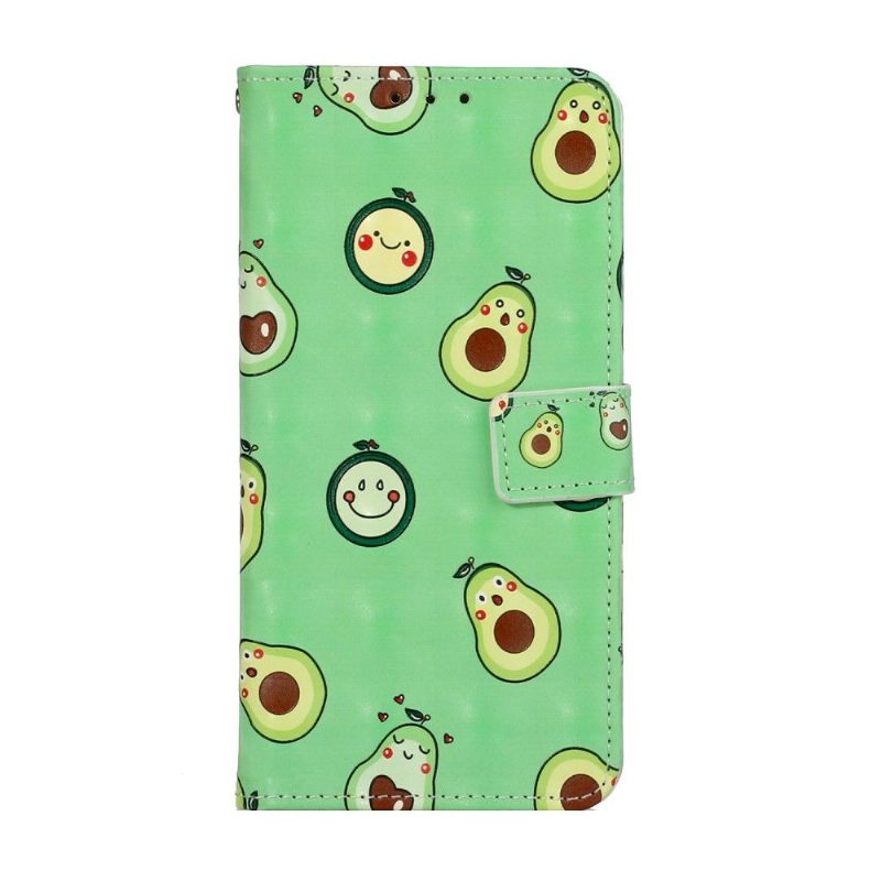 Κάλυμμα iPhone 11 Kawaii Avocado + Κορδόνι Ιμάντα Ώμου