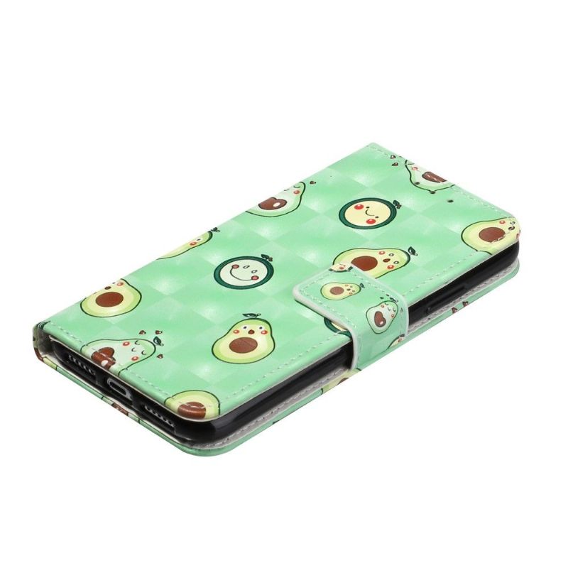 Κάλυμμα iPhone 11 Kawaii Avocado + Κορδόνι Ιμάντα Ώμου