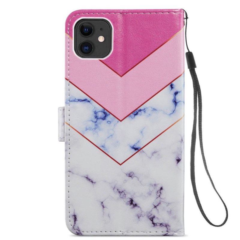 Κάλυμμα iPhone 11 Marble Geometry