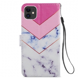 Κάλυμμα iPhone 11 Marble Geometry