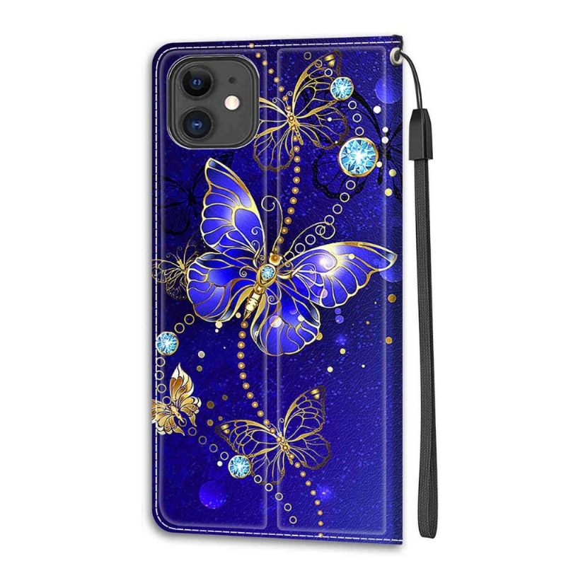 Κάλυμμα iPhone 11 Purple Butterfly