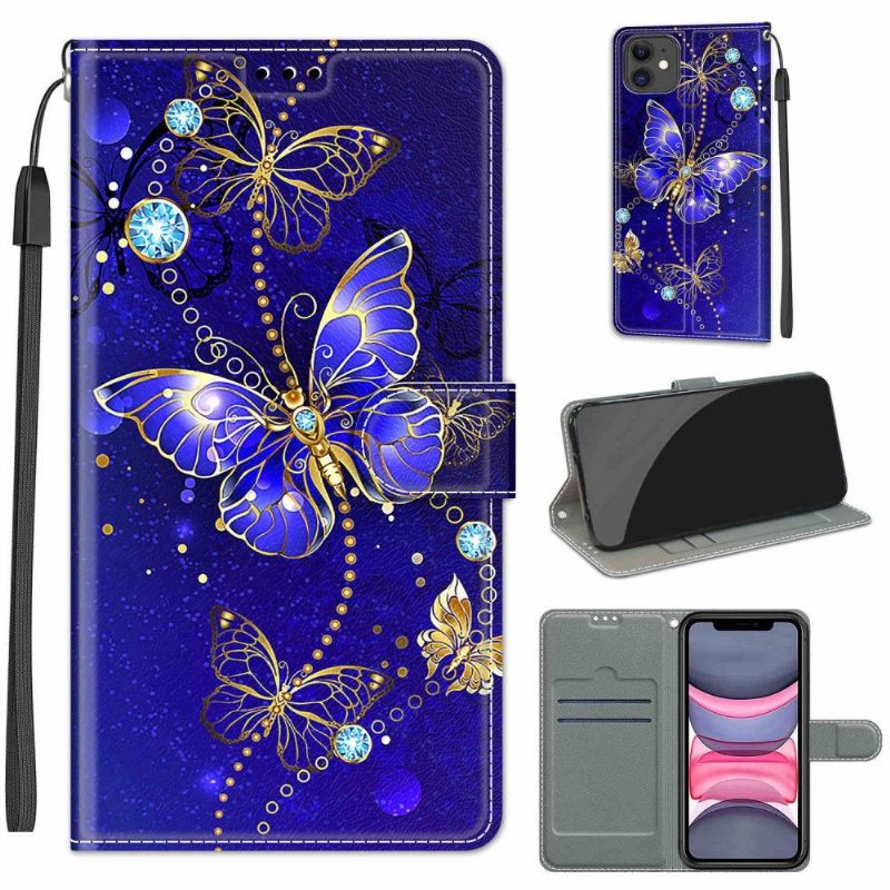 Κάλυμμα iPhone 11 Purple Butterfly