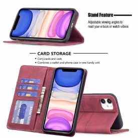 Κάλυμμα iPhone 11 Θήκη Flip Binfen Color Flip Faux Leather