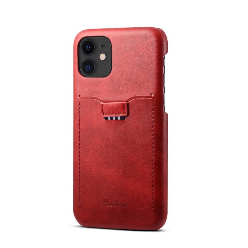 Θήκη iPhone 11 Peelcas Premium Leather Effect