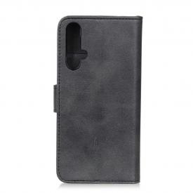 Θήκη Flip Honor 20 Marius Matte Leather Effect