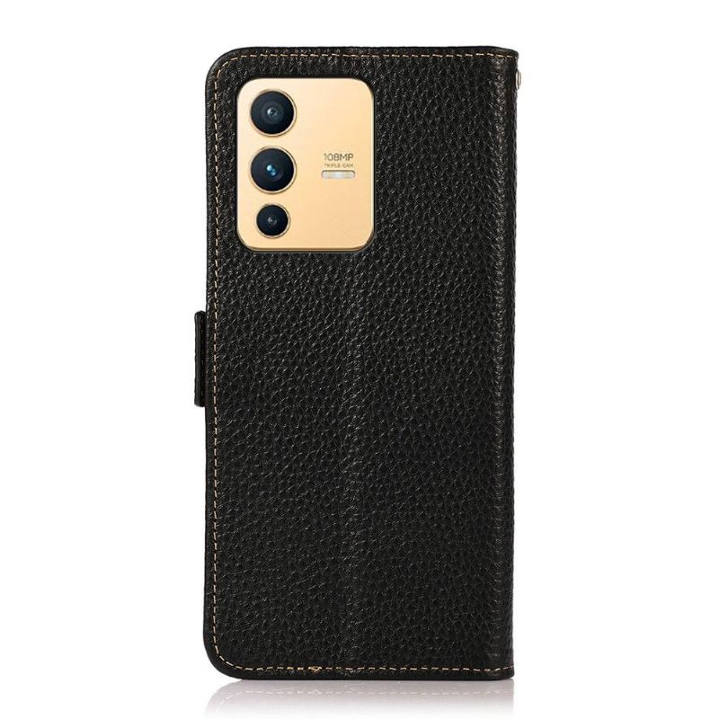 Κάλυμμα Vivo V23 5G Khazneh Grained Leather First