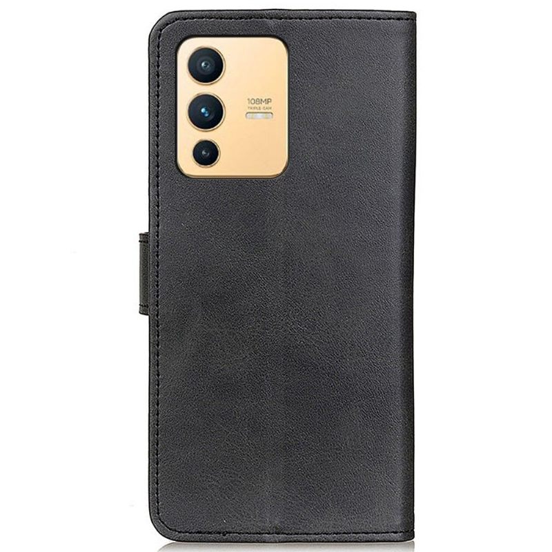 Κάλυμμα Vivo V23 5G Marius Matte Leather Effect