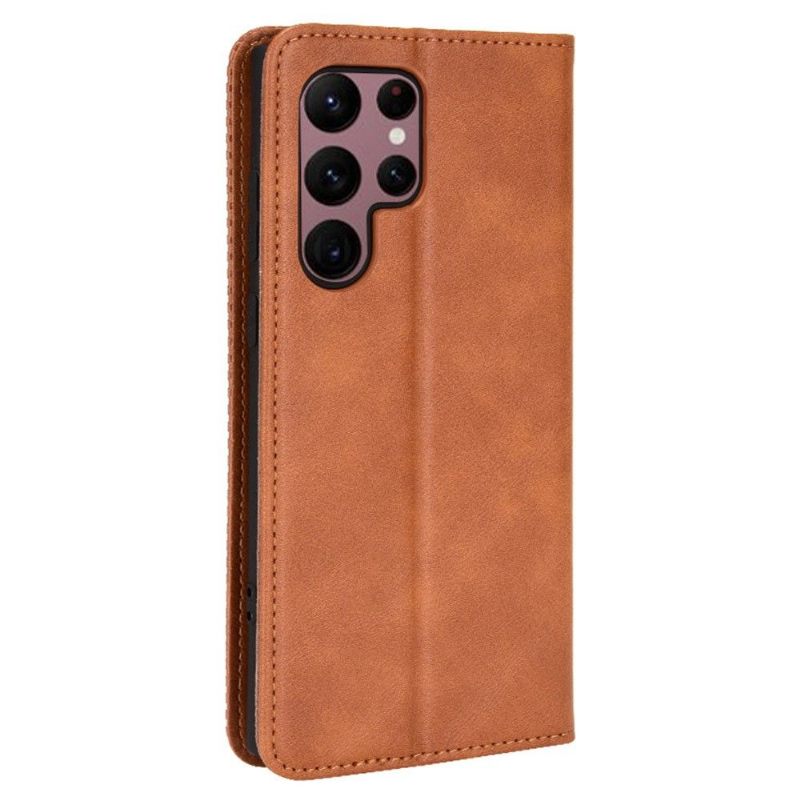 δερματινη θηκη Samsung Galaxy S22 Ultra 5G Cirénius Style Leather