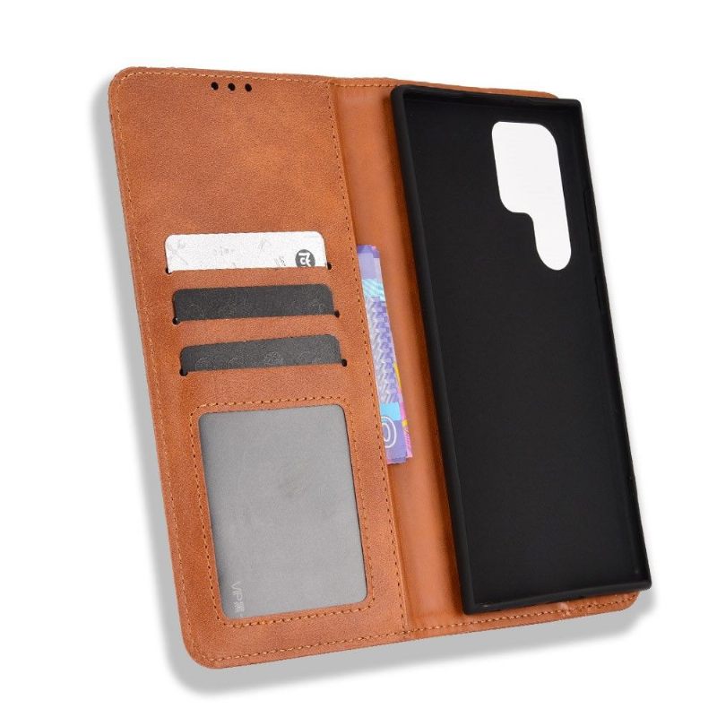 δερματινη θηκη Samsung Galaxy S22 Ultra 5G Cirénius Style Leather