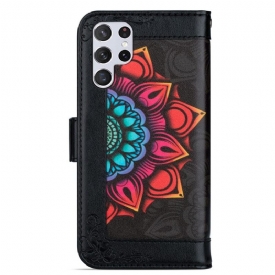 Κάλυμμα Samsung Galaxy S22 Ultra 5G Lady Colorful Mandala