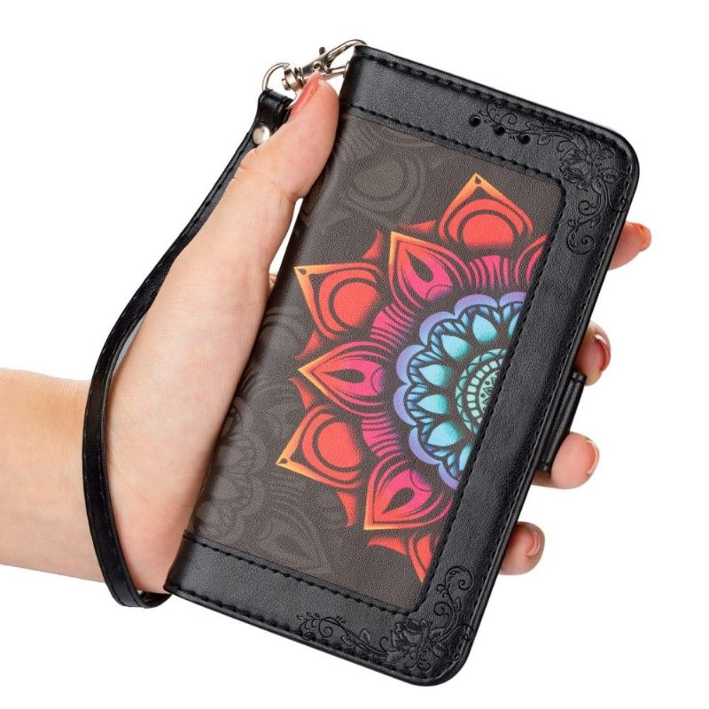 Κάλυμμα Samsung Galaxy S22 Ultra 5G Lady Colorful Mandala