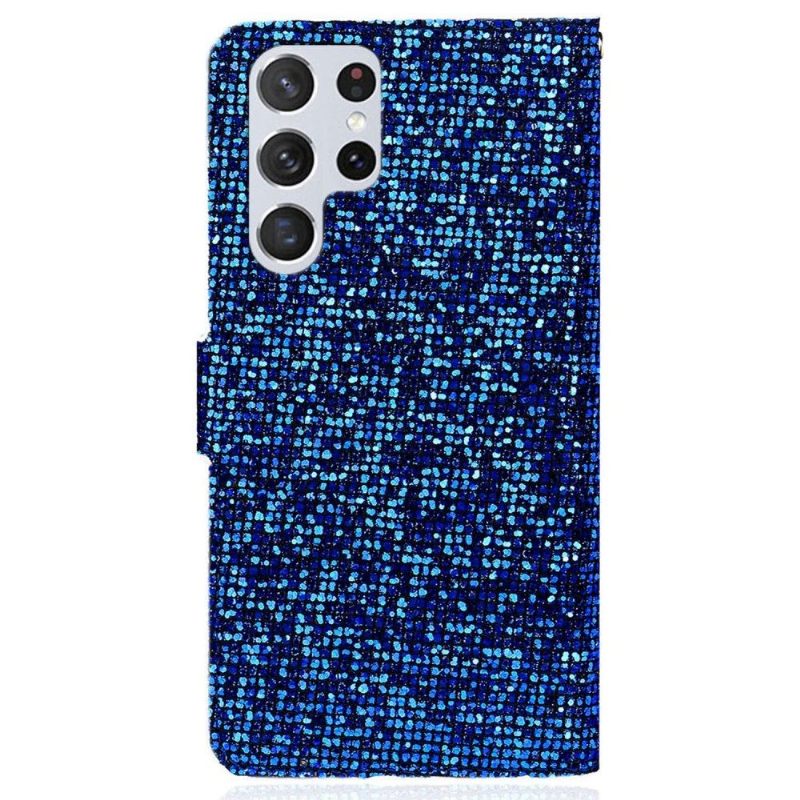 Κάλυμμα Samsung Galaxy S22 Ultra 5G Θήκη Κάρτας Glitter